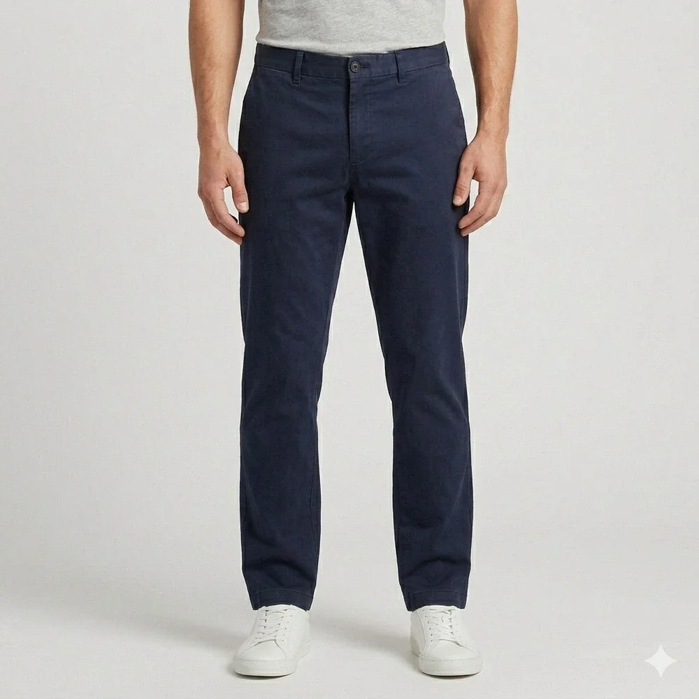 Banana Republic‎ Chino Pants Mens 36x30 Navy Blue Casual